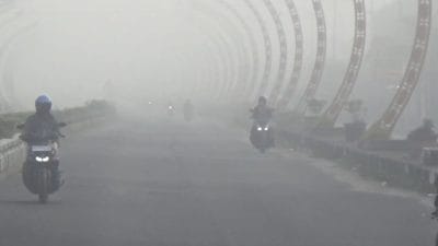 Kabut Asap Karhutla Mulai Selimuti Kota Sampit