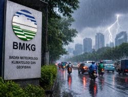 Cuaca Ekstrem Mengancam, BMKG Minta Masyarakat Waspada Hujan Lebat