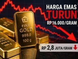 Harga Emas Anjlok Rp16 Ribu! Sinyal Bahaya atau Peluang Diam-Diam Investor Besar?