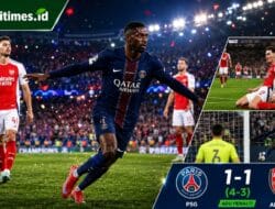 Drama Penalti, PSG Taklukkan Arsenal di Final Liga Champions