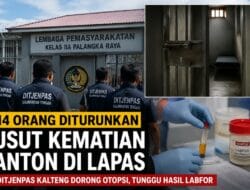 Tim Investigasi Diturunkan Usut Kematian Anton Kurniawan