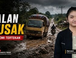 Jalan Rusak di Barito Timur Menekan Ekonomi Rakyat