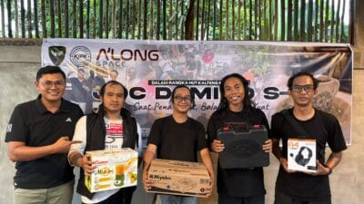 Jurnalis Palangka Raya Gelar Lomba Domino Meriahkan HUT Kalteng