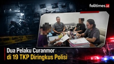Dua Tersangka Curanmor Lintas Daerah Diringkus Polisi