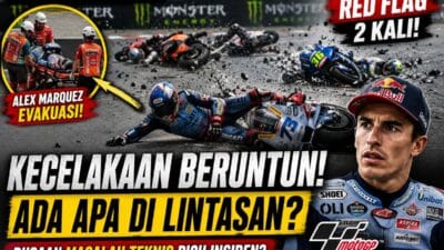MotoGP Catalunya 2026 Memanas: Dua Insiden Besar Picu Kekacauan di Barcelona