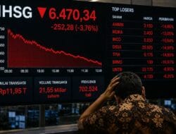 Pasar Saham Berguncang, IHSG Merah Dalam pada Perdagangan Hari Ini