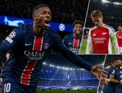 Dua Jalan Berbeda, PSG dan Arsenal Ke Final Liga Champions