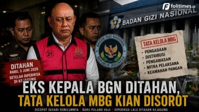 Eks Kepala BGN Ditahan, Tata Kelola MBG Kian Disorot
