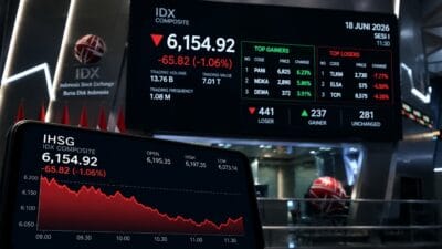 Sektor Keuangan Tekan IHSG Sesi I