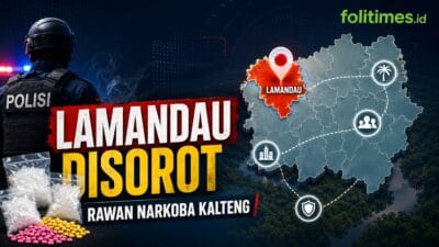 Peta Rawan Narkoba Kalteng, Lamandau Jadi Titik Panas