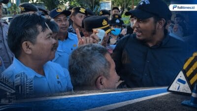 Cat Jalan Biru Disebut Swakelola, Skema Vendor Dipertanyakan