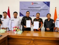 Bawaslu Gunung Mas Gandeng SAPMA PP Awasi Pemilih Pemula