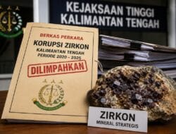 Korupsi Zirkon Kalteng Masuk Pengadilan Tipikor