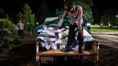 80 Karung Pupuk Subsidi Disita Polisi