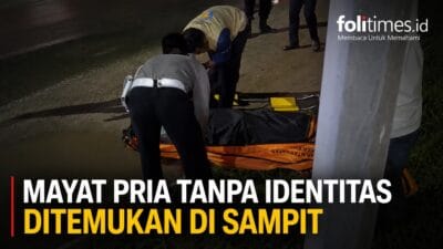 Mayat Pria Tanpa Identitas Ditemukan di Sampit