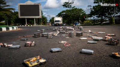 Ompreng MBG Jatuh, SOP Distribusi Disorot