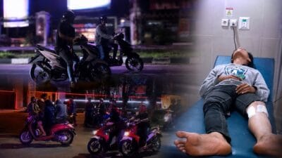 Kawasan Perkantoran di Palangka Raya Jadi Arena Balap Liar