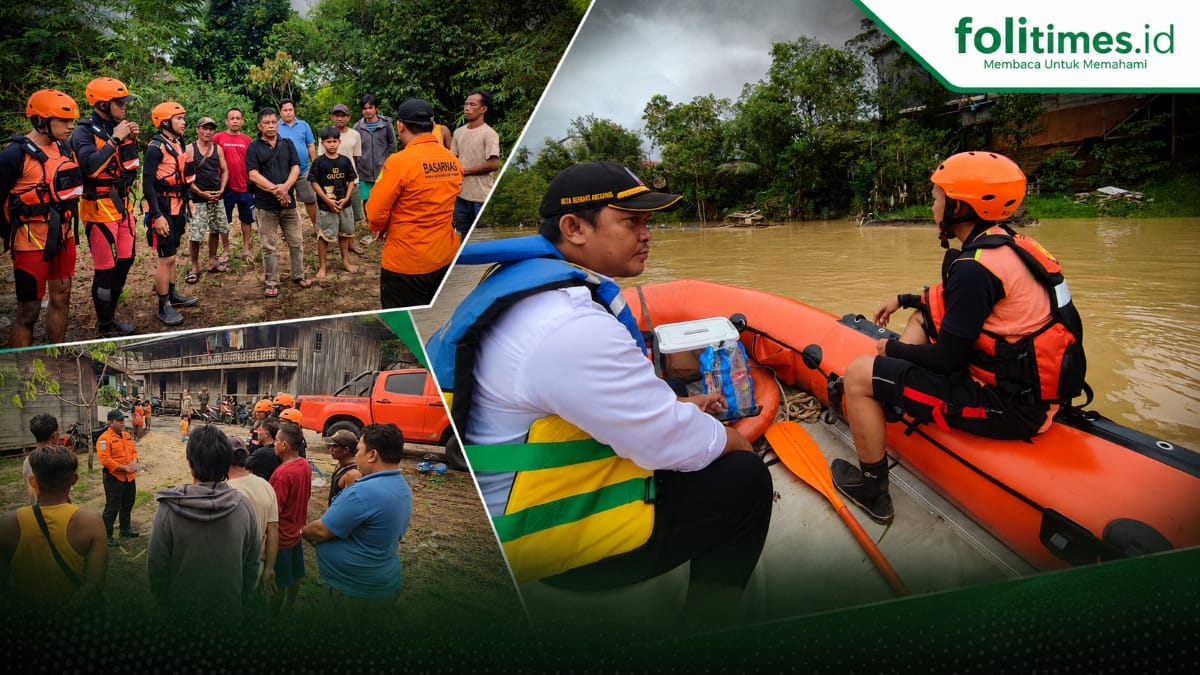 Tim SAR Gabungan menyisir Sungai Kapuas mencari anak 11 tahun yang hilang di Desa Sei Hanyu, Kabupaten Kapuas