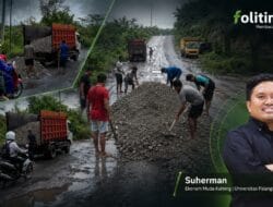 Warga Swadaya Perbaiki Jalan Nasional Rusak, BPJN disorot