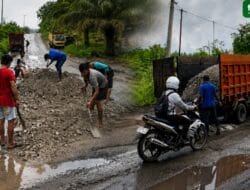 Warga Tambal Jalan Sendiri, Jatah Inpres Kalteng Dipertanyakan