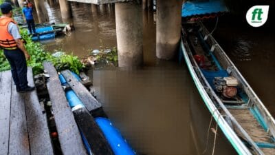 Kawasan Pelabuhan Kelotok PPM Sampit menjadi lokasi penemuan jasad Siti Aisyah. Polisi masih menelusuri penyebab kematian korban.