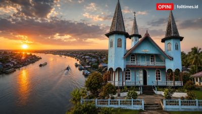 Sejarah Mandomai: Ketika Sungai dan Gereja Tua Membentuk Peradaban Kalteng