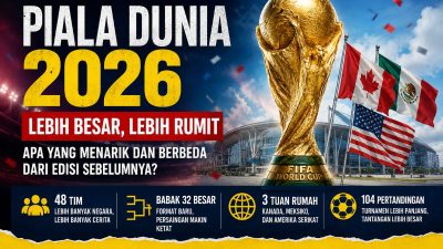 Piala Dunia 2026 Lebih Besar dan Rumit
