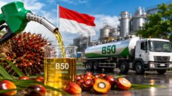 Ilustrasi distribusi biodiesel B50 berbasis minyak sawit yang menjadi bagian strategi pemerintah memperkuat ketahanan energi nasional.