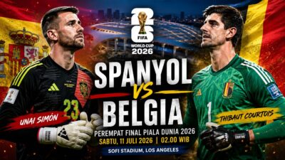 Spanyol vs Belgia: Ujian Sunyi di Bawah Mistar Sebelum Menantang Prancis