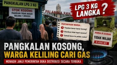 LPG 3 Kg Langka di Palangka Raya, Distribusi Subsidi Dipertanyakan