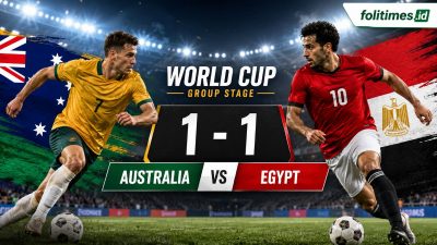 Australia Selamat dari Tekanan Mesir