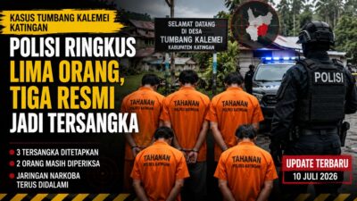 Polisi Ringkus Lima Orang, Tiga Resmi Jadi Tersangka Kasus Tumbang Kalemei