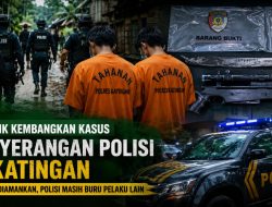 Penyerangan Polisi di Katingan, Lima Orang Diamankan dan Pelaku Lain Diburu