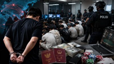 Indonesia Disorot Jadi Target Baru Sindikat Judi Online Asia
