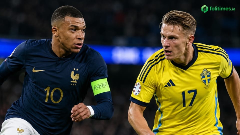 Kylian Mbappé dan Viktor Gyökeres menjadi sorotan dalam duel Prancis kontra Swedia pada babak 32 besar Piala Dunia 2026. Prancis menang 3-0 dan melaju ke babak 16 besar.