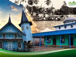 Gereja dan Masjid Pertama di Kalimantan Tengah Bertemu di Mandomai