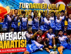 Aji Jaya Bangkit Singkirkan Polres Kotim Lewat Comeback Dramatis