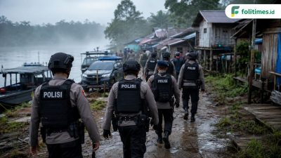Polisi Tambah Personel Amankan Lokasi Penggerebekan Narkoba
