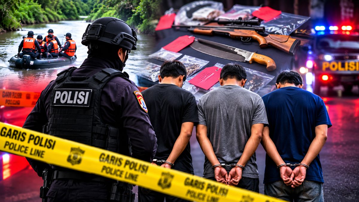 Polisi terus mengembangkan penyidikan kasus penyerangan anggota Polri di Katingan yang menewaskan tiga personel saat menjalankan tugas