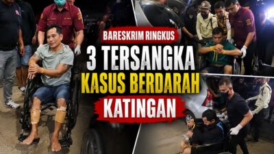 Tiga tersangka kasus penyerangan anggota Polres Katingan tiba di Jakarta usai ditangkap Bareskrim Polri untuk penyidikan lanjutan.