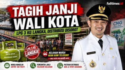 Wali Kota Palangka Raya Fairid Naparin disorot dalam isu kelangkaan LPG 3 kilogram. Warga menagih janji pemerintah untuk menelusuri distribusi gas subsidi dan memastikan pasokan kembali normal.
