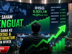 Ada Apa di Balik Penguatan IHSG? Rotasi Dana ke Komoditas Makin Terlihat