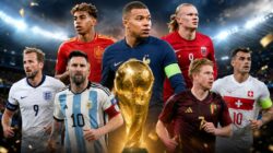 persaingan tujuh negara menuju gelar Piala Dunia 2026, dengan Prancis memimpin peluang juara berdasarkan performa terkini.